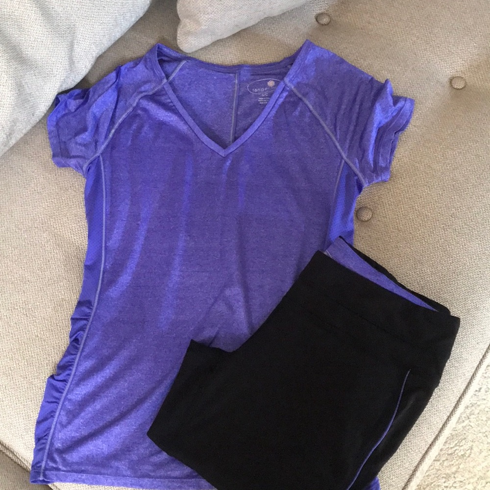 Tangerine active wear set